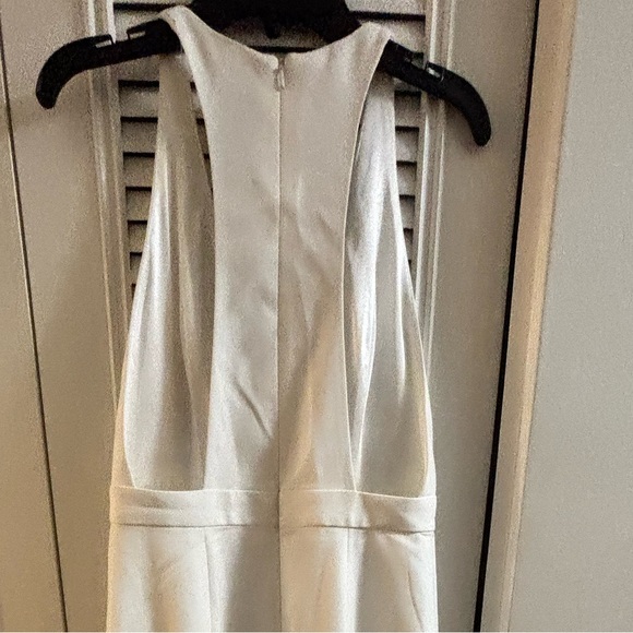 NWT Jay Godfrey Kit Deep V Racer Back Midi Dress sz4-0269 - Picture 7 of 11